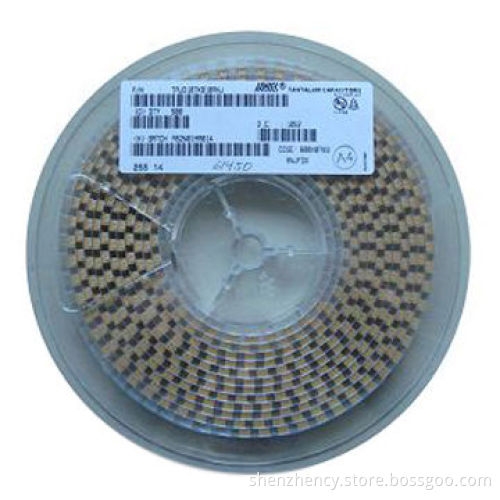 Tantalum Capacitors, TAJD107K006RNJ, 100UF, 6.3V, 10%, 2917, D case